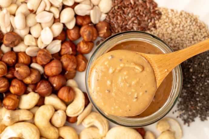 crema di frutta secca e semi